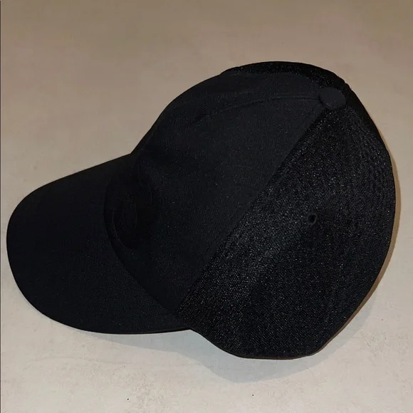 Y-3 Adidas Black Logo Baseball Snap Back Cap Hat